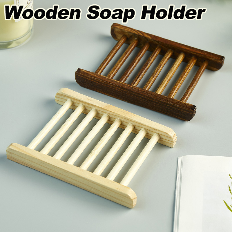 Soap Dish Draining - ไม้จานสบู่ถาดผู้ถือสบู่ห้องน้ําแบบพกพาจานสบู่ถาดห้องน้ําเคาน์เตอร์สบู่ท่อระบายน้ํา