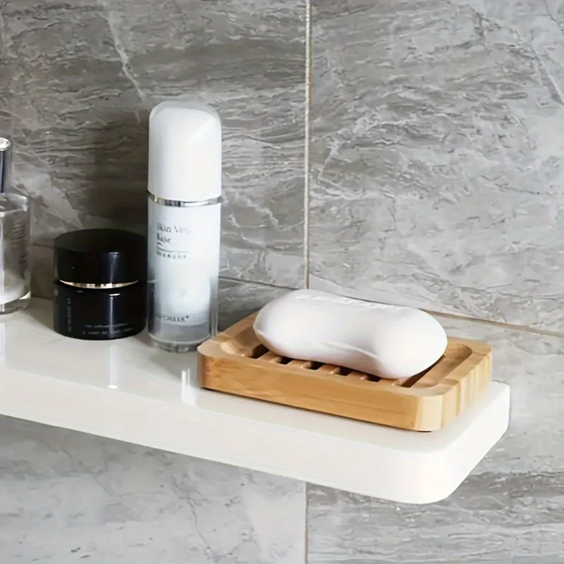 ถาดใส่สบู่ไม้ไผ่ ป้องกันเชื้อร - Soap Dish Draining บทวิจารณ์และราคา