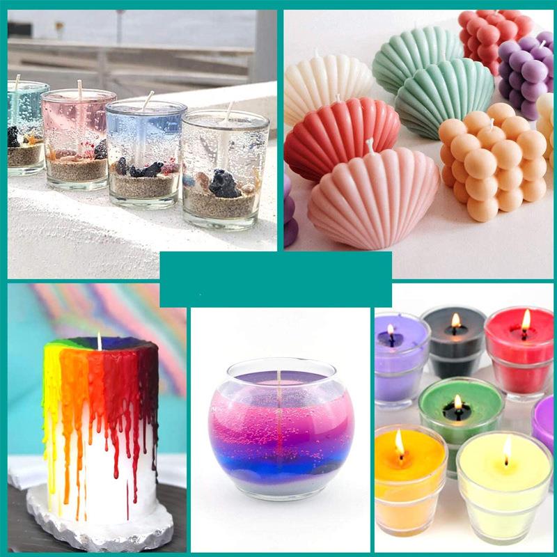10 ml/ขวดเทียน WAX Pigment สีป - Soap Making Ingredients บทวิจารณ์และราคา