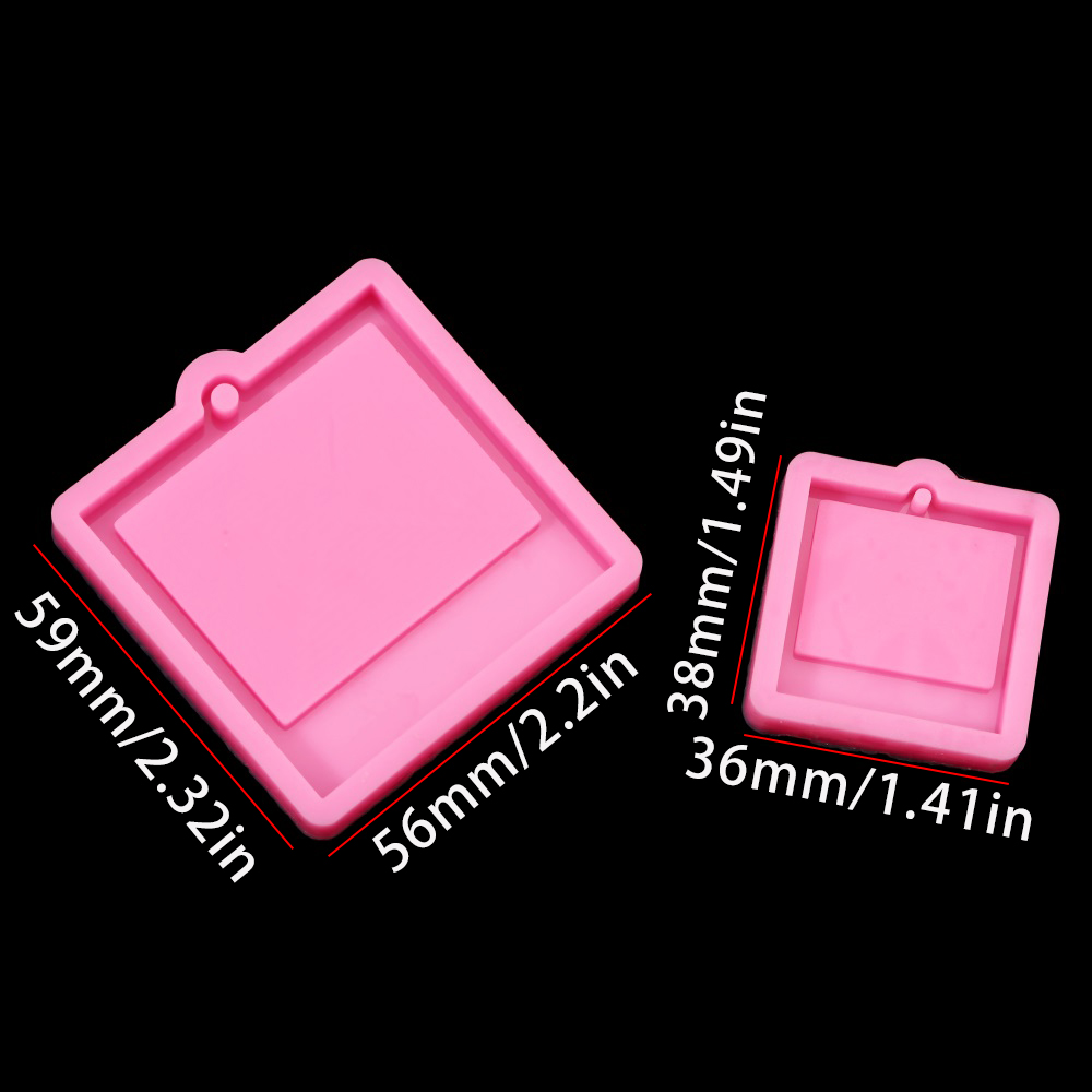 กรอบรูปอีพ็อกซี่เรซิ่นพวงกุญแจ - Soap Making Silicone Molds บทวิจารณ์และราคา