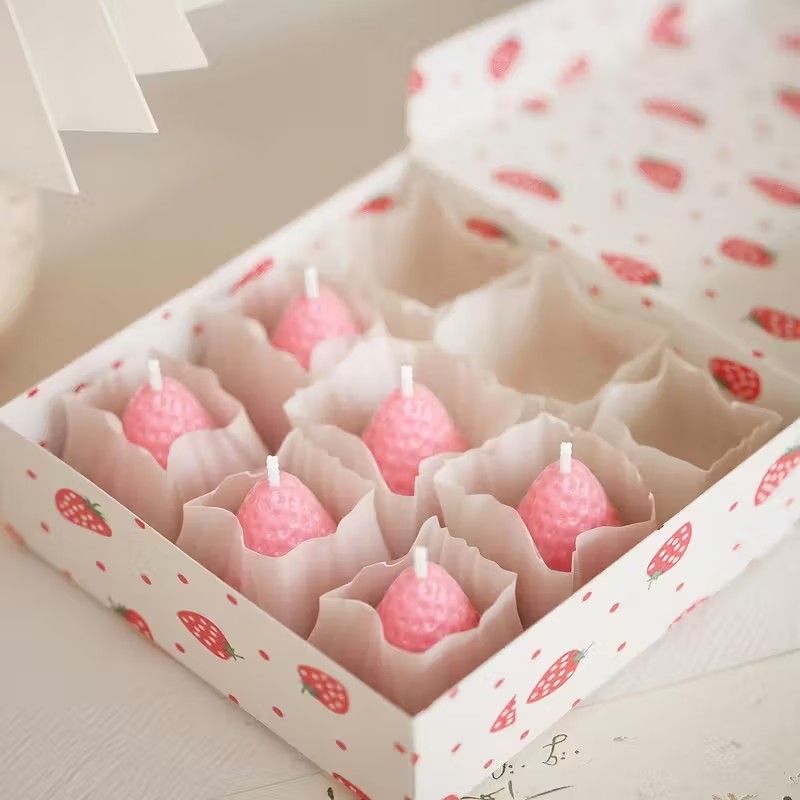 แม่พิมพ์เทียนซิลิโคนรูปสตรอว์เ - Soap Making Silicone Molds บทวิจารณ์และราคา