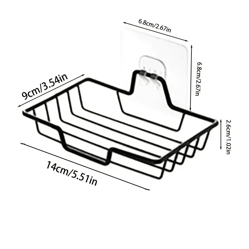 จานสบู่สแตนเลส - ติดผนัง, ไม่ต - Soap Dish Draining บทวิจารณ์และราคา