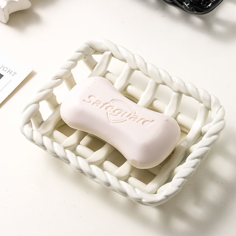 กล่องใส่สบู่เซรามิกแบบโปร่ง, ก - Soap Dish Draining บทวิจารณ์และราคา
